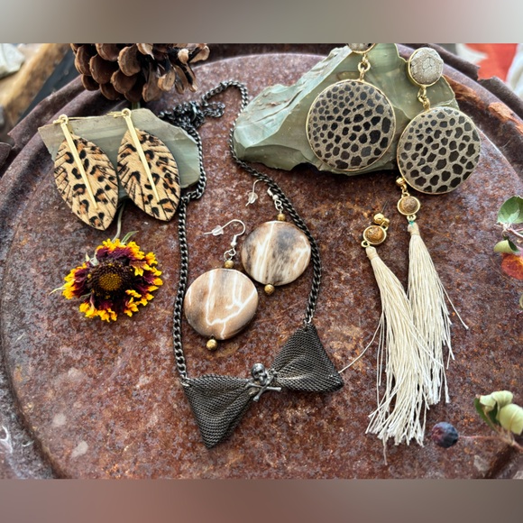 Fabulous Fall Wool Houndstooth Cropped Menswear Double Busted ButtonDown Jacket - Picture 11 of 12